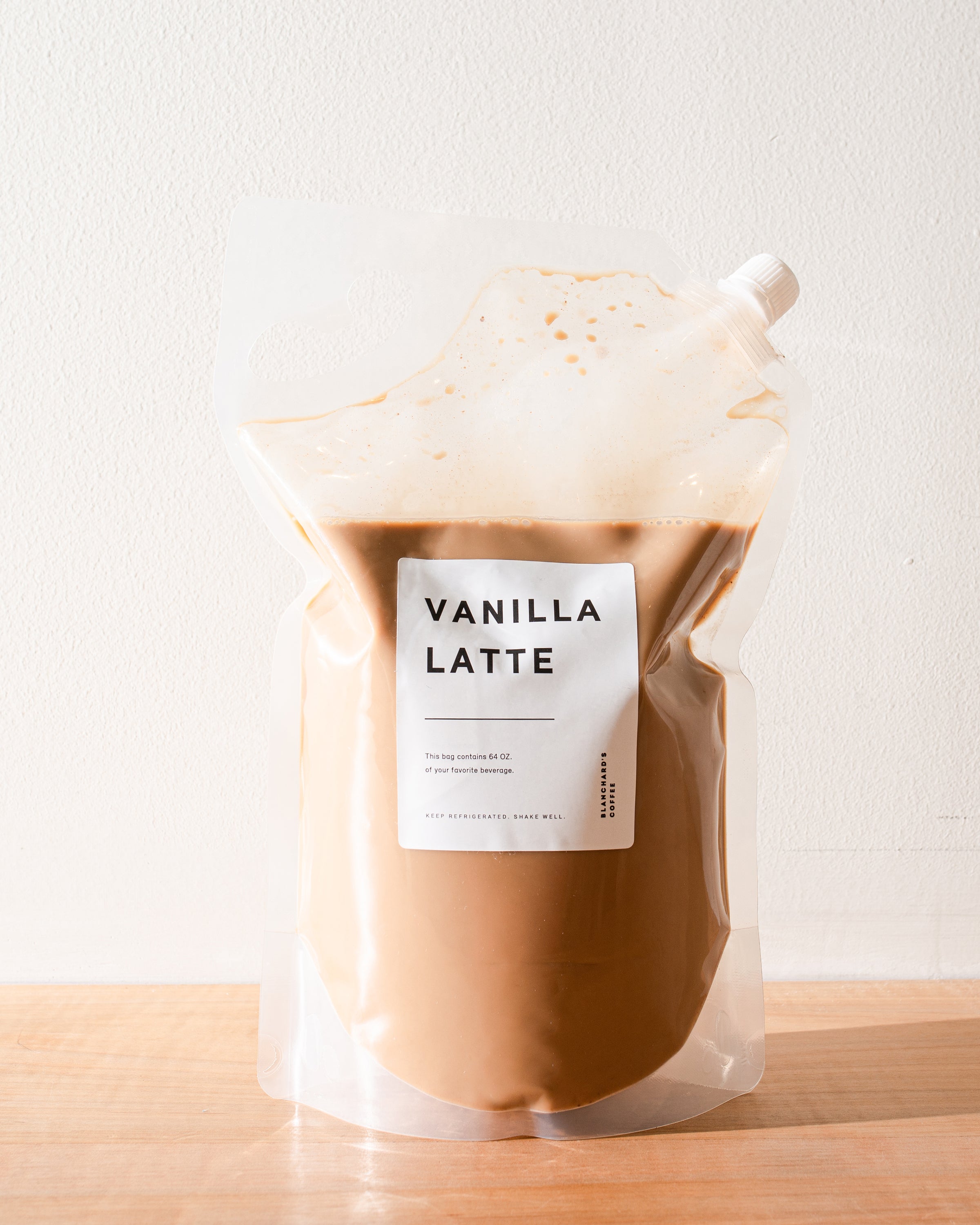 トップス latte 64oz Cold Vanilla Latte | Blanchard's Cafe Pickup